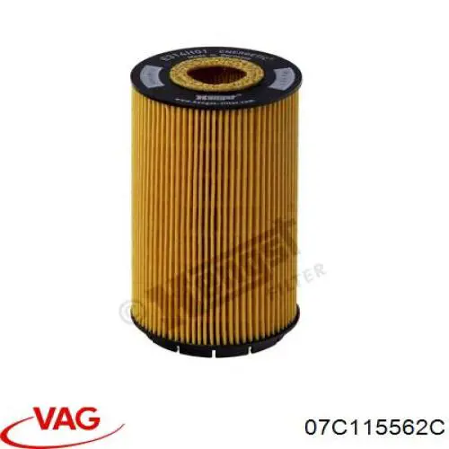 07C115562C VAG filtro de aceite