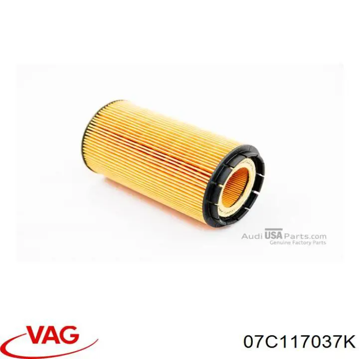 07C117037K VAG radiador de aceite, bajo de filtro