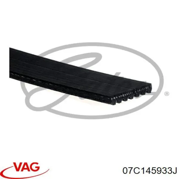 Correa de alternador 7PK2630 Gates