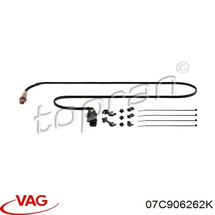 Sensor de oxígeno previo al catalizador 07C906262K VAG