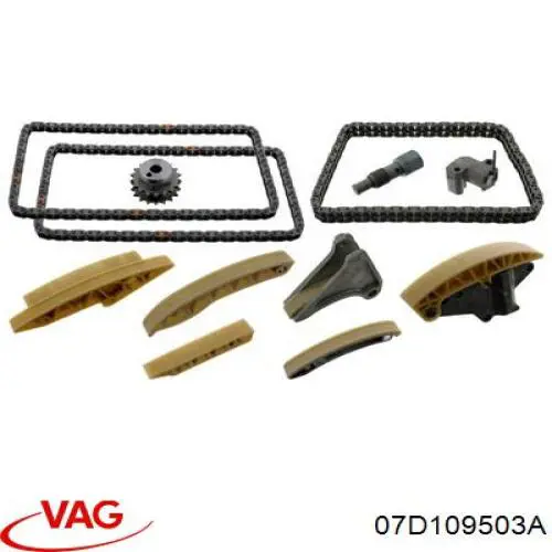 07D109503A VAG Cadena de motor