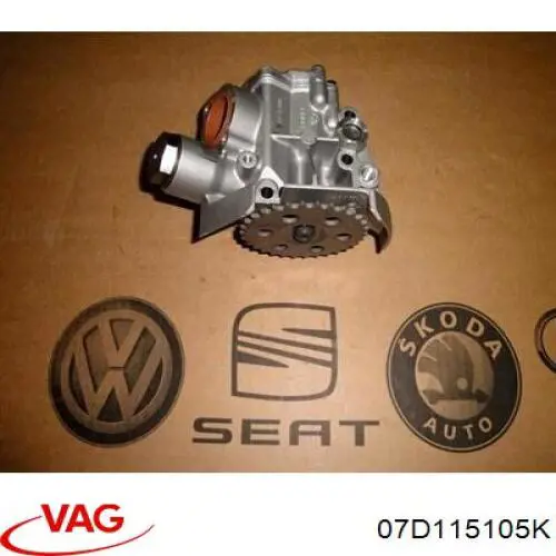 Bomba de aceite VAG 07D115105K precio, desde 612,40 EUR