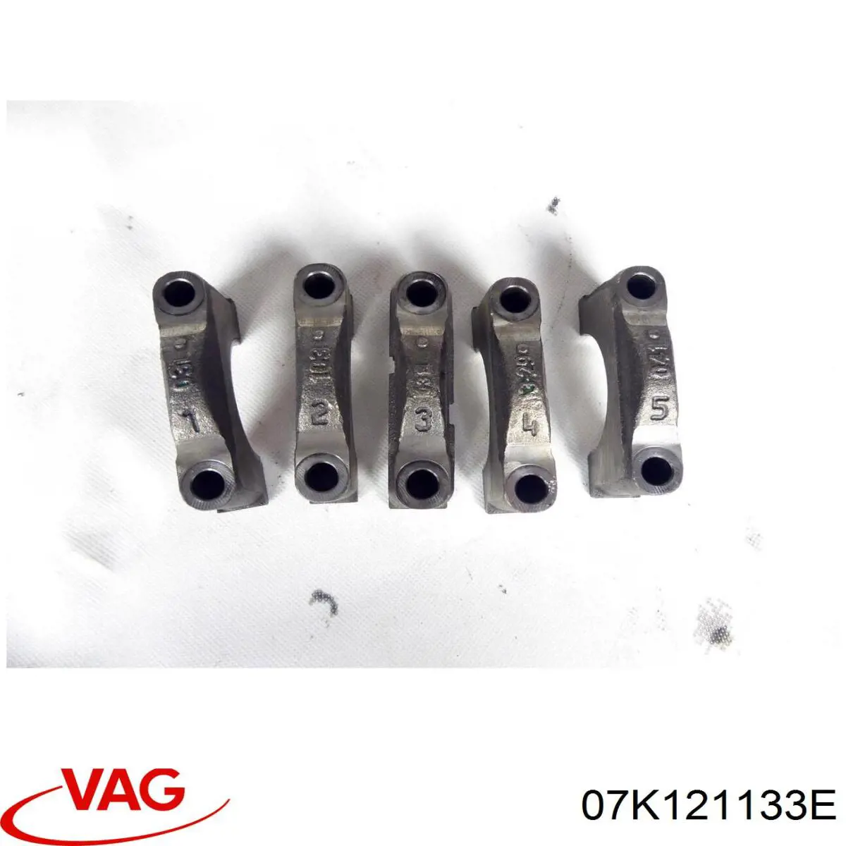 07K121133E VAG Brida del sistema de refrigeración (triple unión)