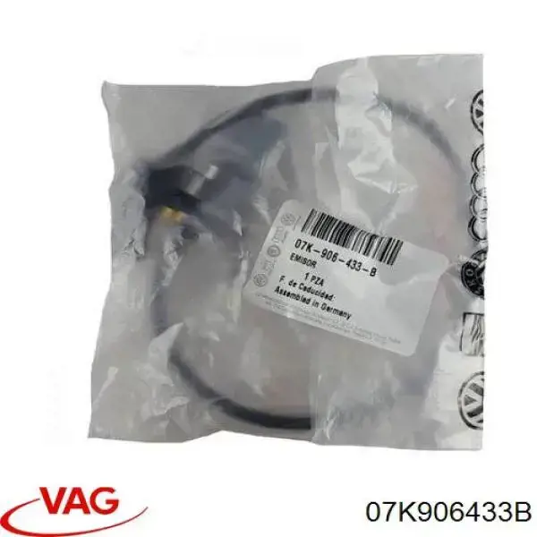 07K906433B VAG Sensor de posición del cigüeñal