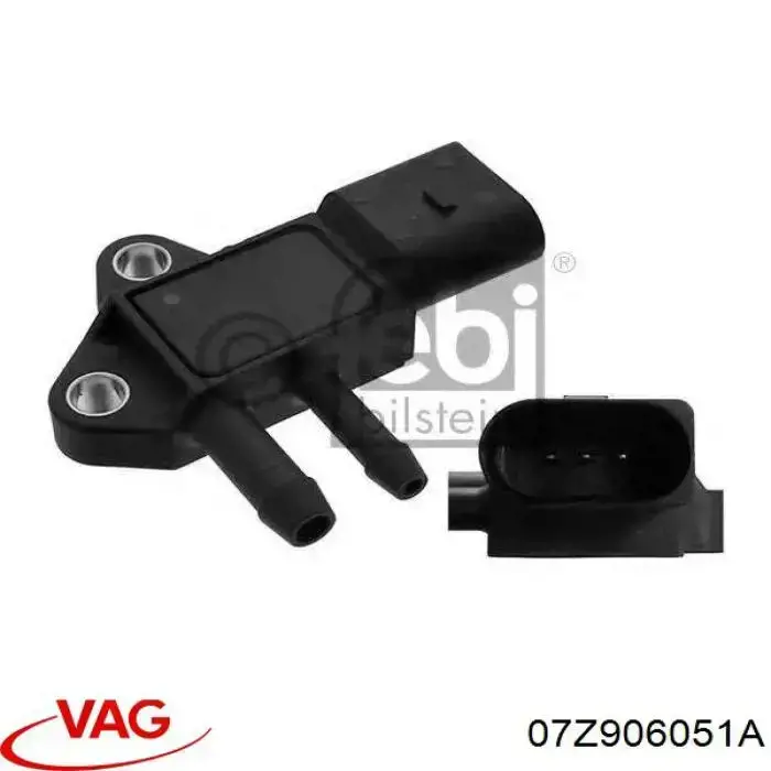 Sensor de presion gases de escape 07Z906051A VAG