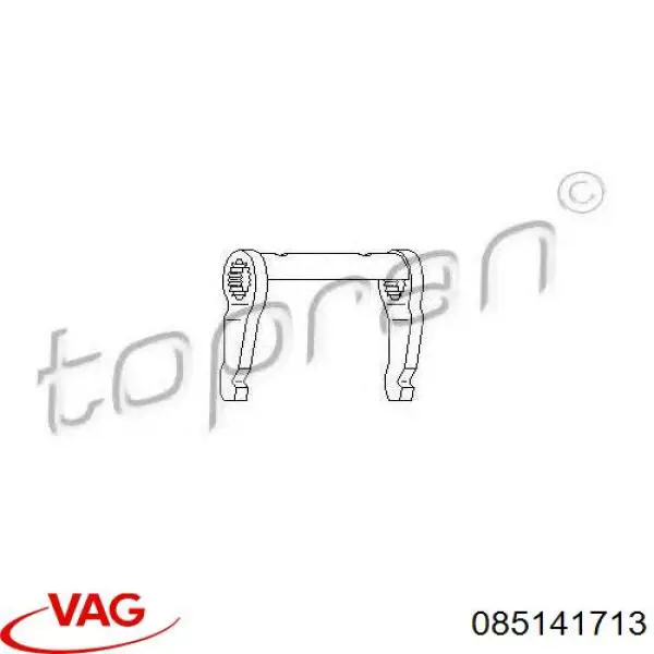 Horquilla de embrague Volkswagen Polo 3 (6N1)