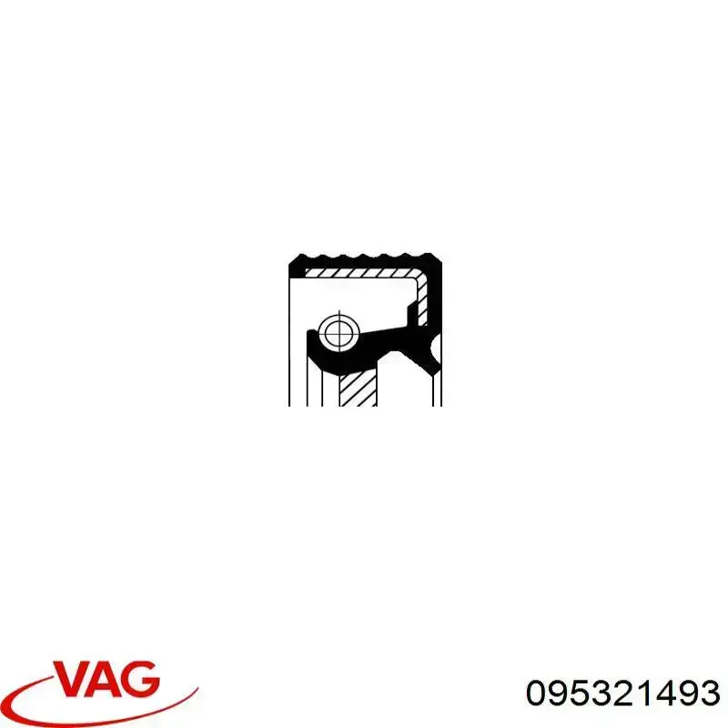 096321488 VAG Junta de tapa de caja de cambios