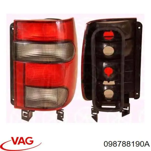 Piloto trasero derecho VAG 098788190A