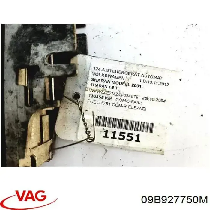 09B927750M VAG