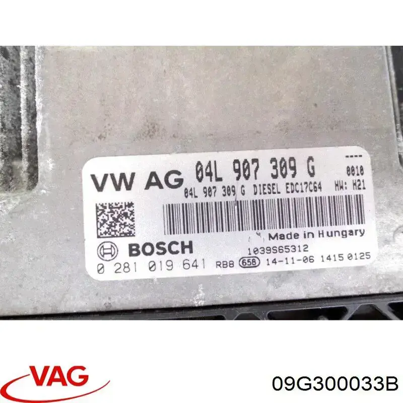 Transmisión automática completa VAG 09G300033B precio, desde 11596,88 EUR
