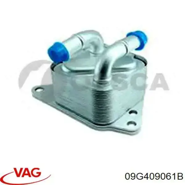 09G409061B VAG radiador enfriador de la transmision/caja de cambios