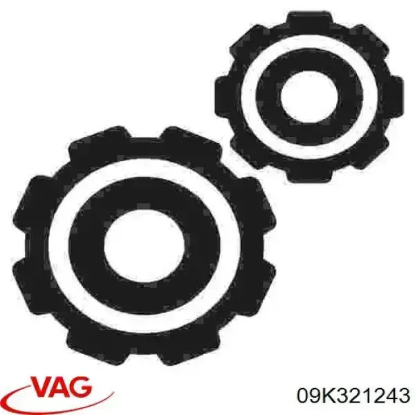 09G321243 VAG anillo reten caja de cambios
