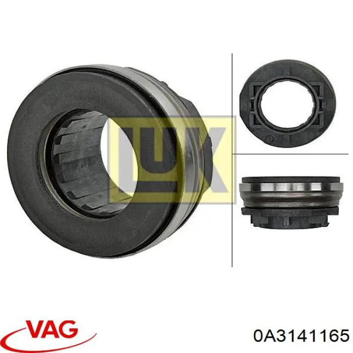Comprar 0A3141165 VAG Cojinete de empuje