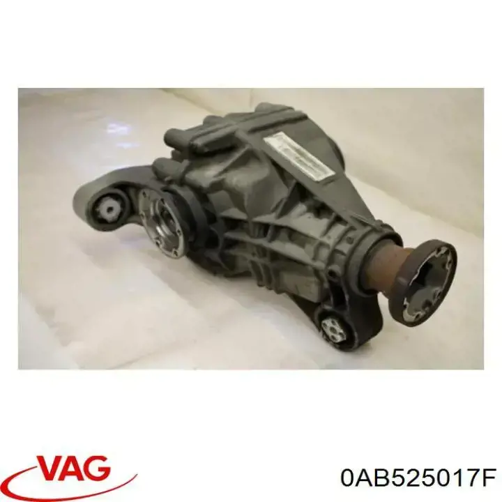 0AB525017F VAG eje trasero completo