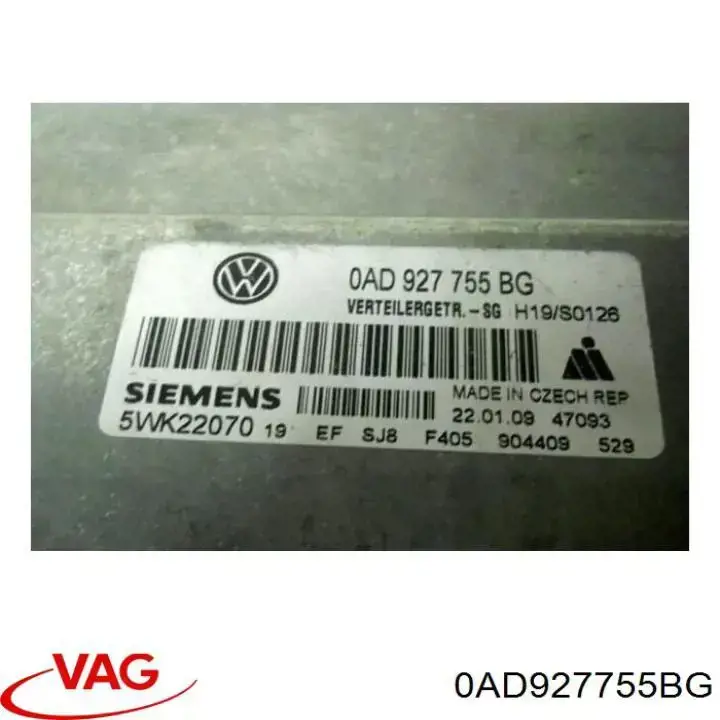 Módulo de control de la caja de transferencia VAG 0AD927755BG precio, desde 84,22 EUR