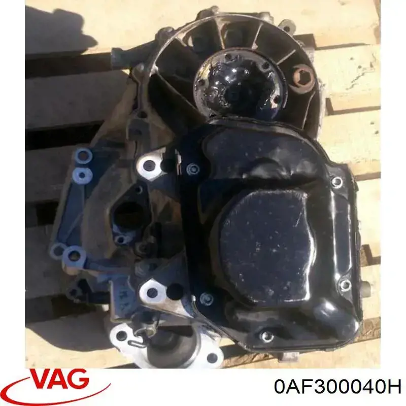 0AF300040H VAG caja de cambios mecánica, completa