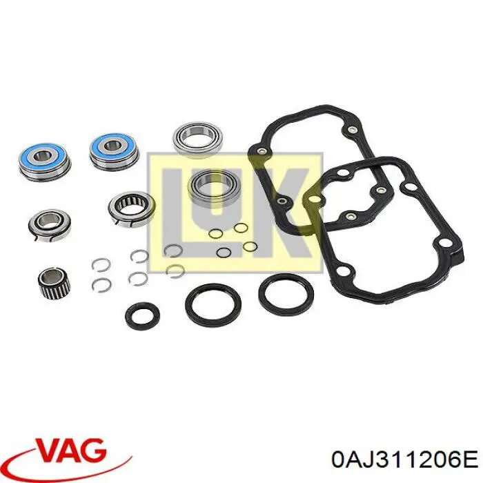 Cojinete, caja de cambios 0AJ311206E VAG