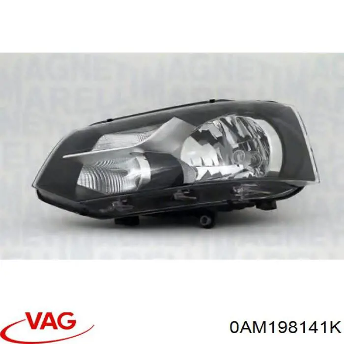 0AM198141K VAG kit de embrague (3 partes)