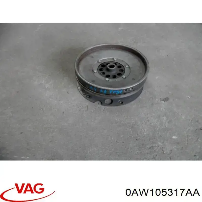 0AW105317AA VAG volante motor