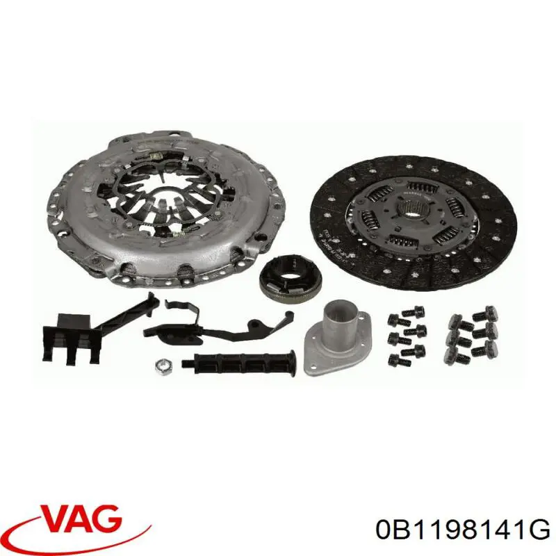 Mecanismo de embrague VAG 0B1198141GX precio, desde 614,36 EUR