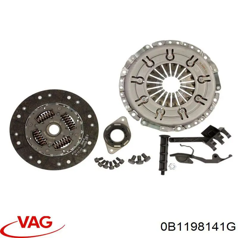 Comprar 0B1198141GX VAG Kit de embrague completo