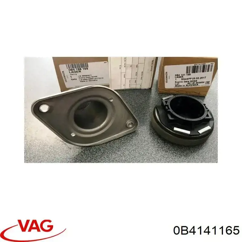 Cojinete de embrague 0B4141165 VAG
