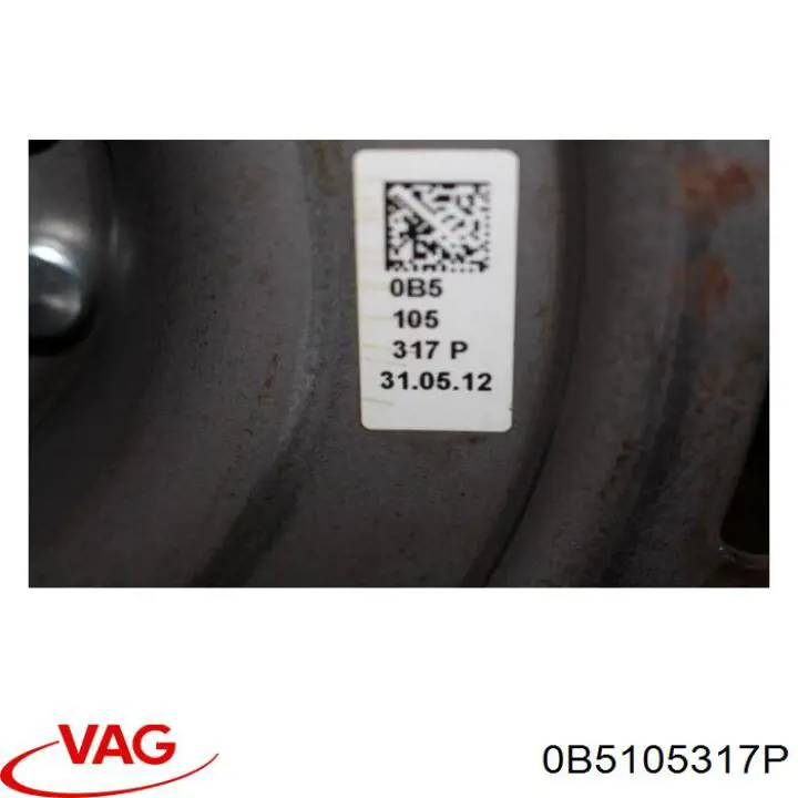 Comprar 0B5105317P VAG Volante de motor bimasa