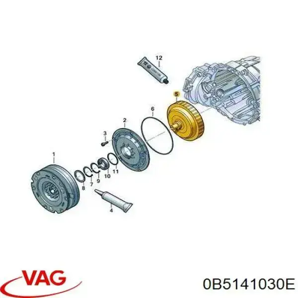 Comprar 0B5141030D VAG Rueda libre de la transmisión automática