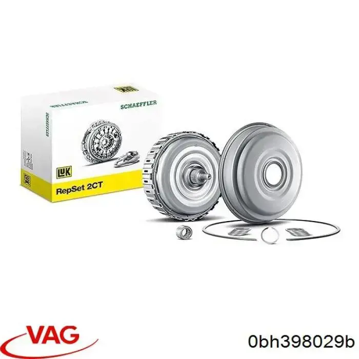 Kit de embrague (3 partes) VAG 0BH398029B