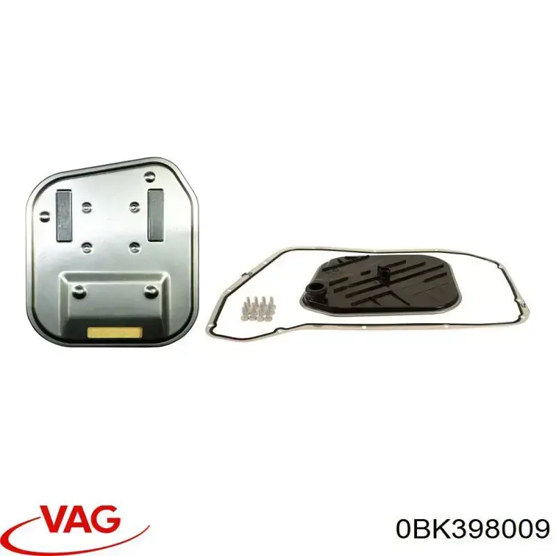 Filtro caja de cambios automática 0BK398009 VAG