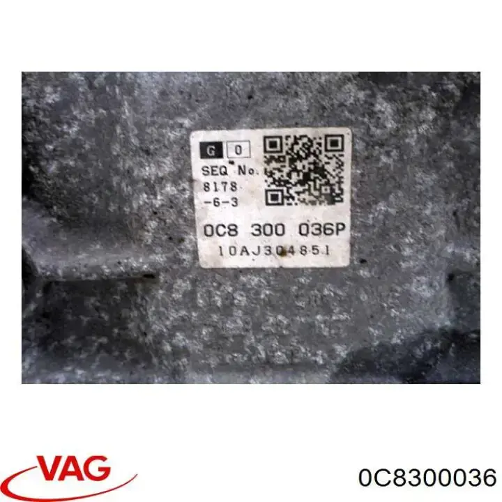 0C8300036 VAG