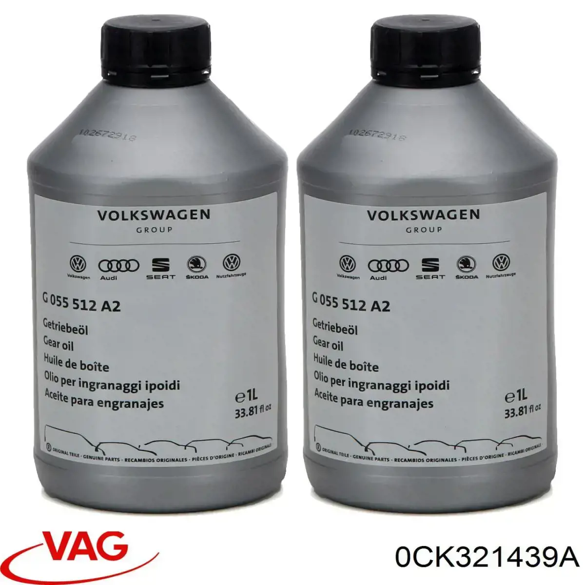 Comprar 0CK321439 VAG Tapón del cárter de la transmisión automática