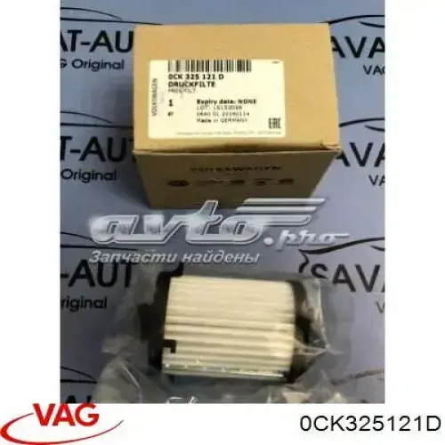 0CK325121D VAG filtro caja de cambios automática