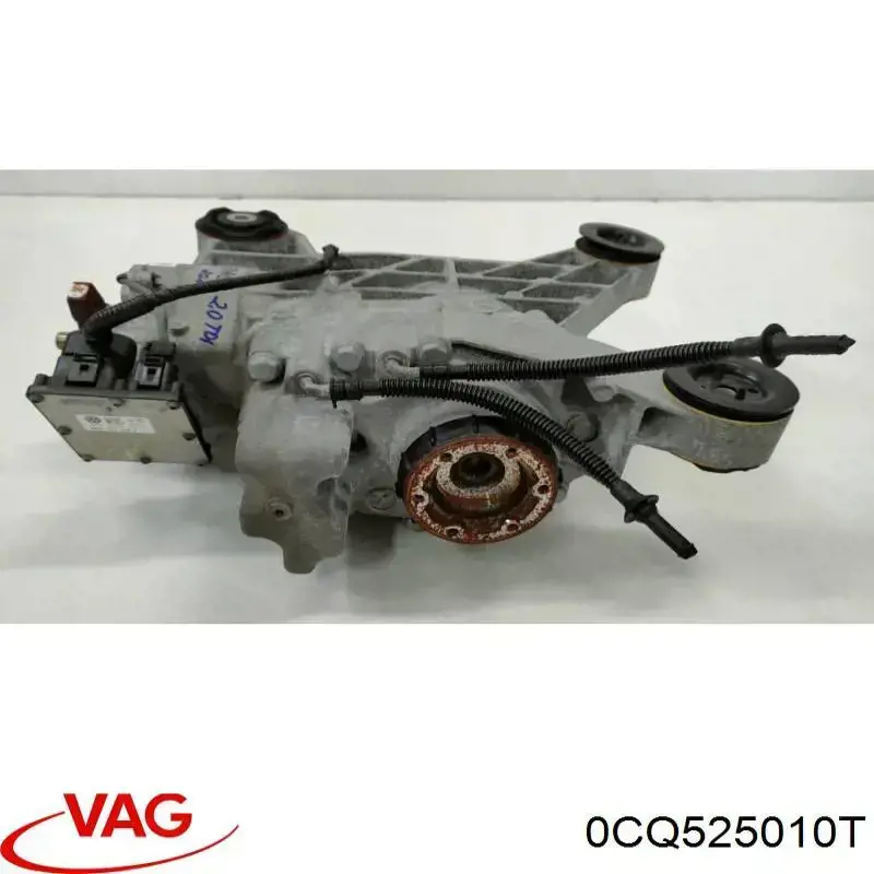 0CQ525010T VAG eje trasero completo