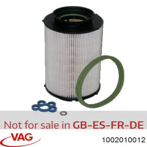 Comprar 1002010012 VAG Filtro diesel