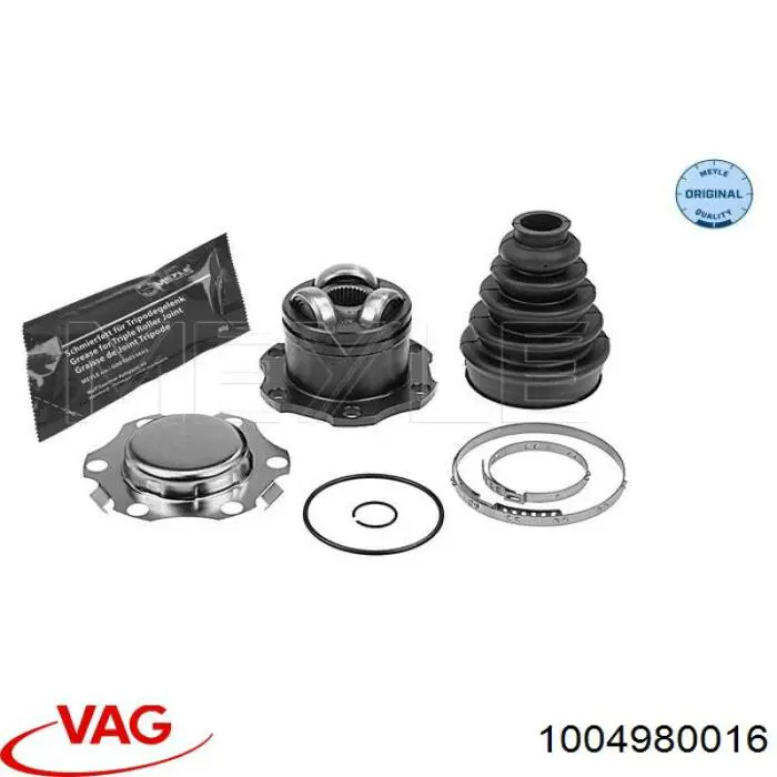 Junta homocinética interna delantera 1004980016 VAG