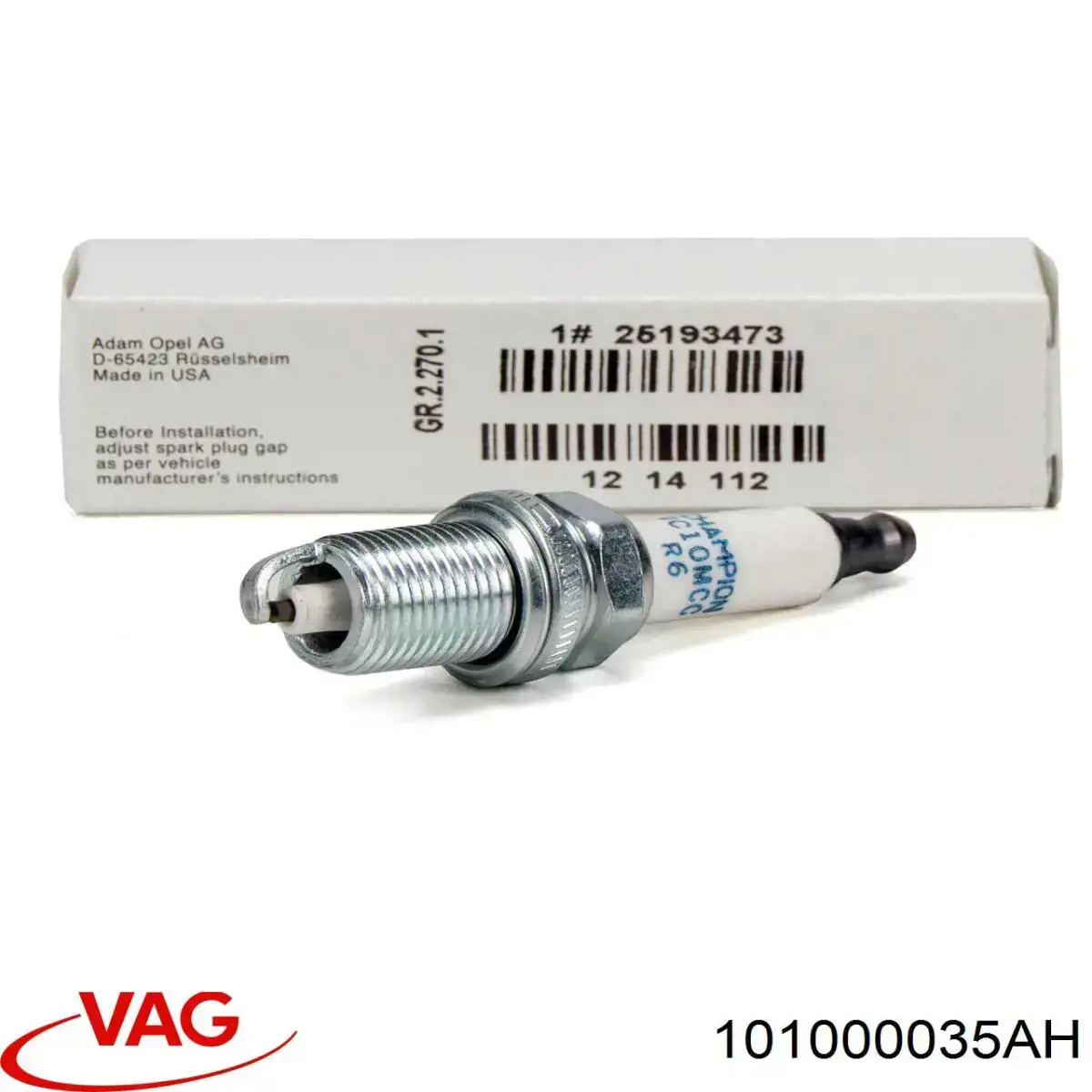 Bujía 101000035AH VAG