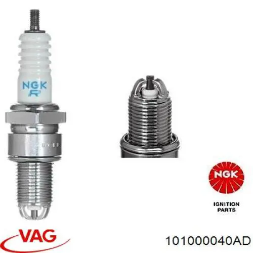 Bujía 101000040AD VAG
