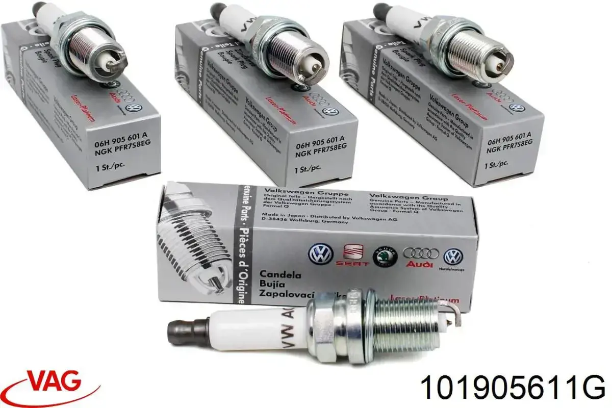 Bujía de encendido Audi A4 8EC