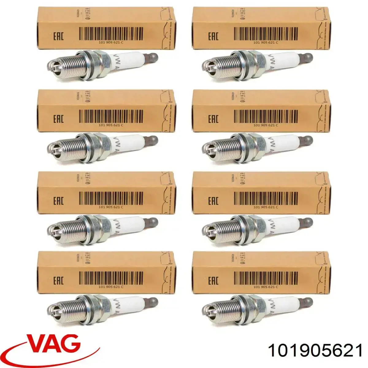 Bujias de encendido VAG 101905621