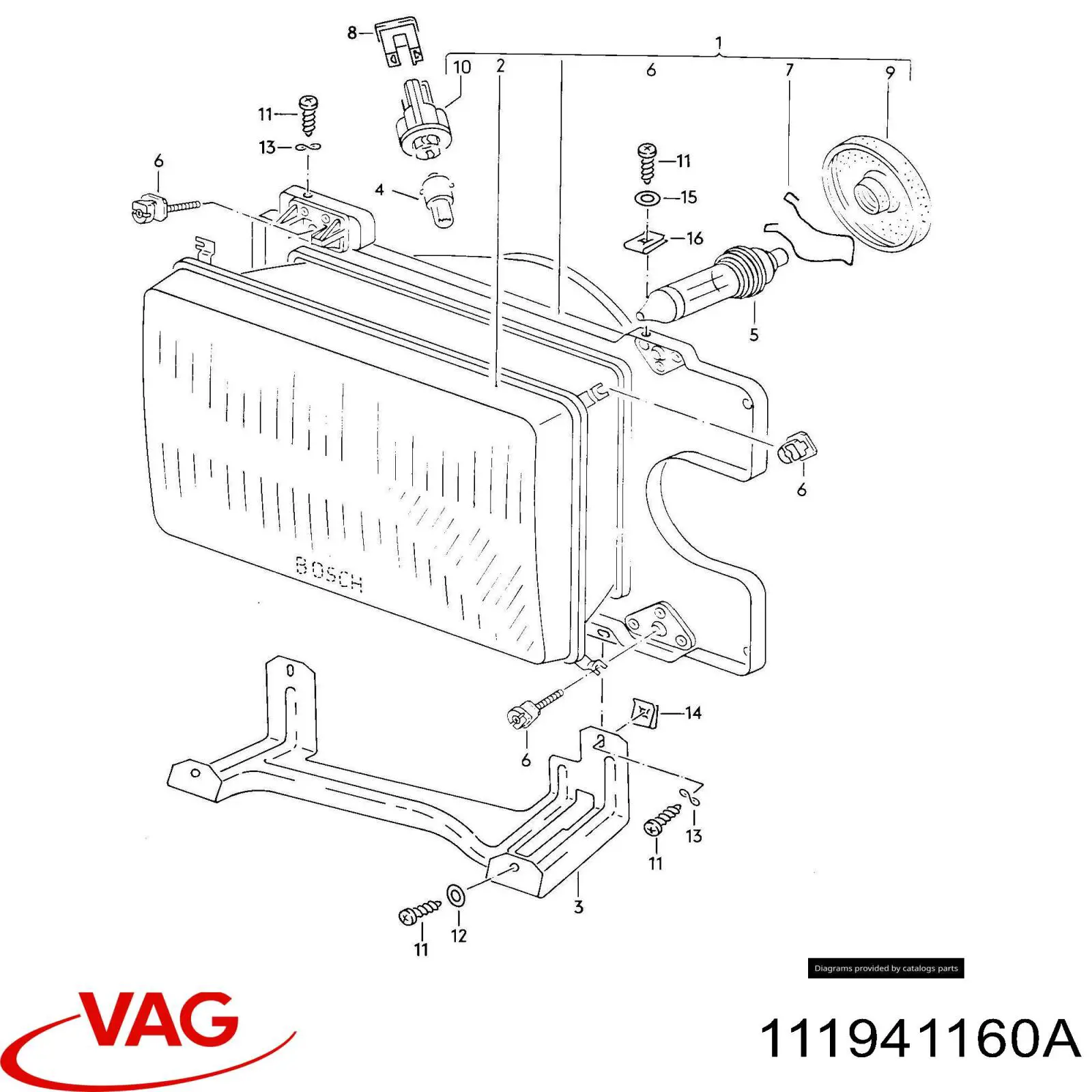  VAG 111941160A precio, desde 6,06 EUR