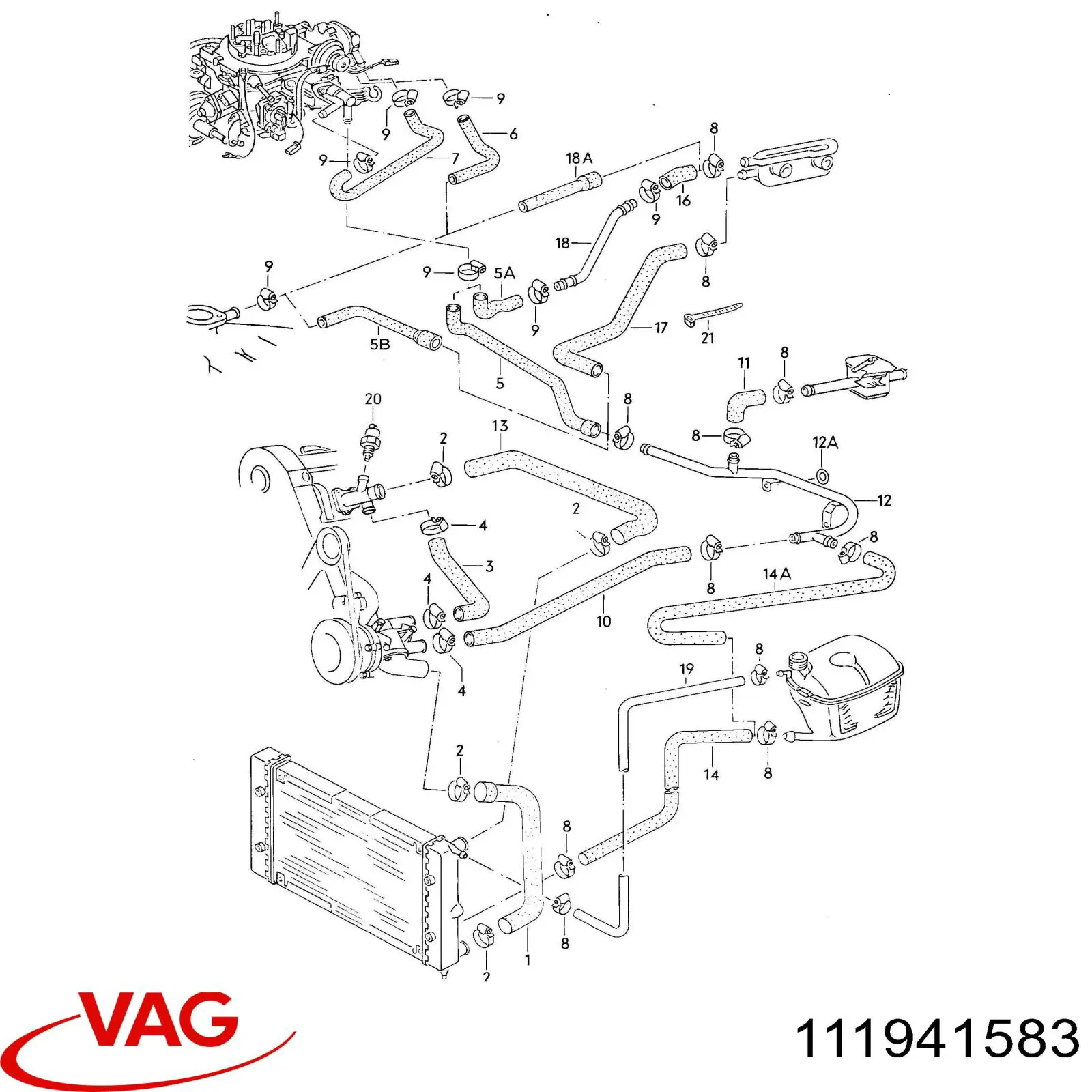 Comprar 111941583 VAG Junta de inyectores