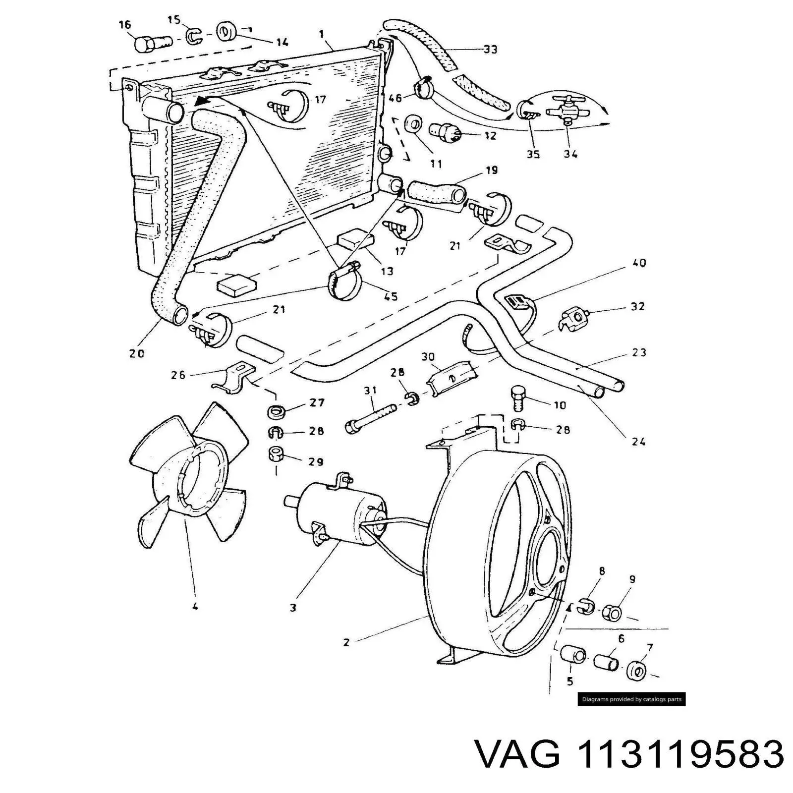 VAG 113119583 precio, desde 1,88 EUR