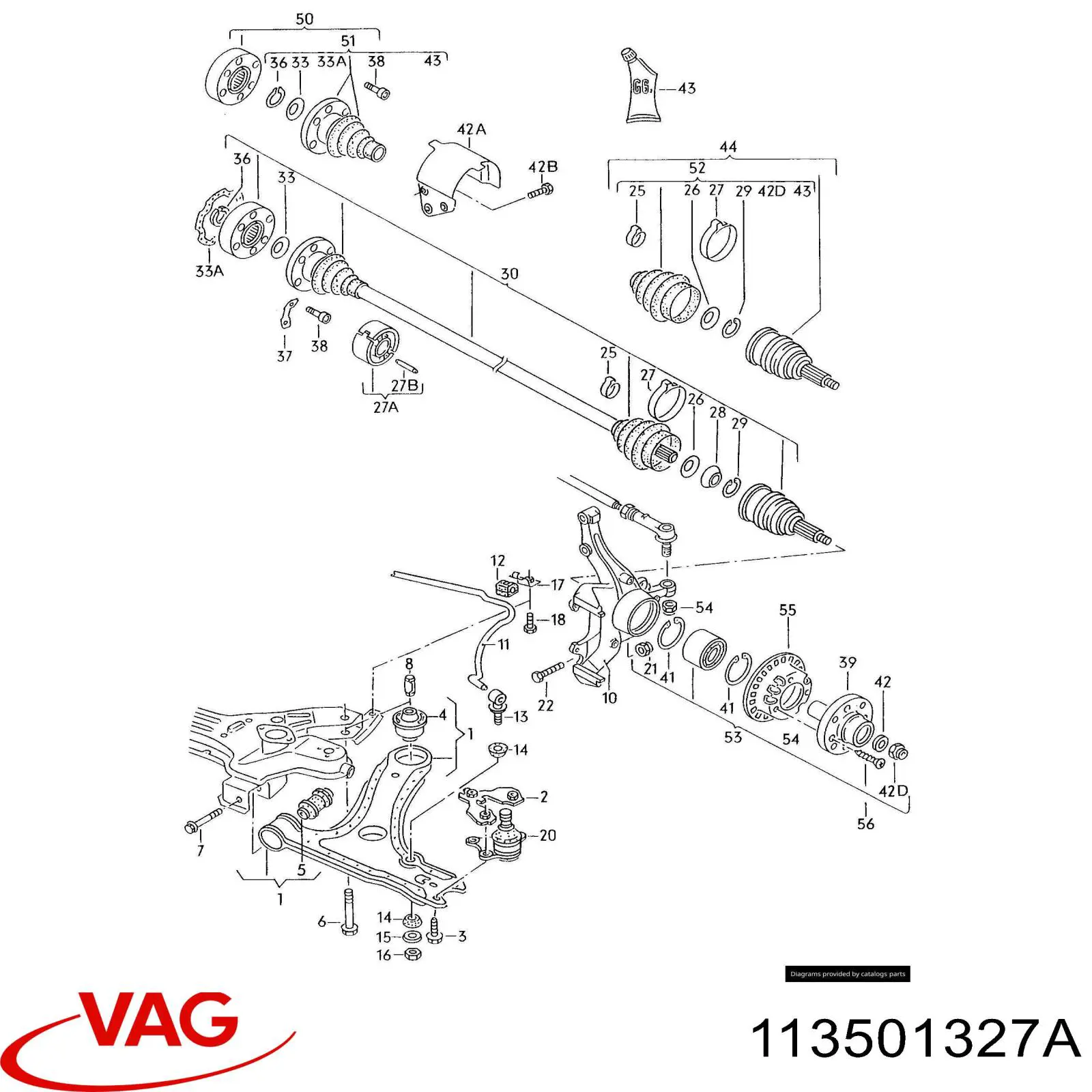  VAG 113501327A