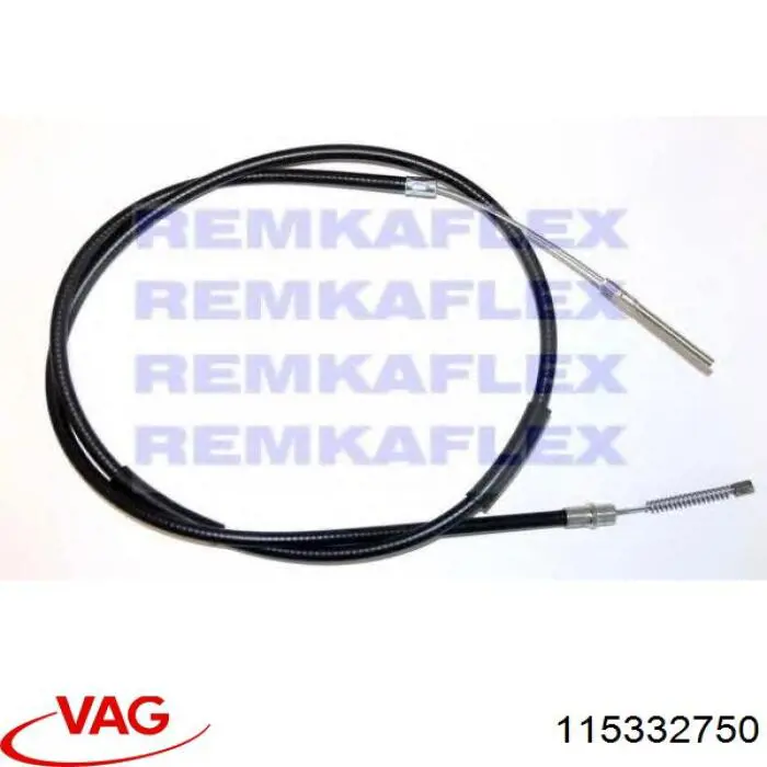 115332750 VAG cable de freno de mano trasero derecho/izquierdo