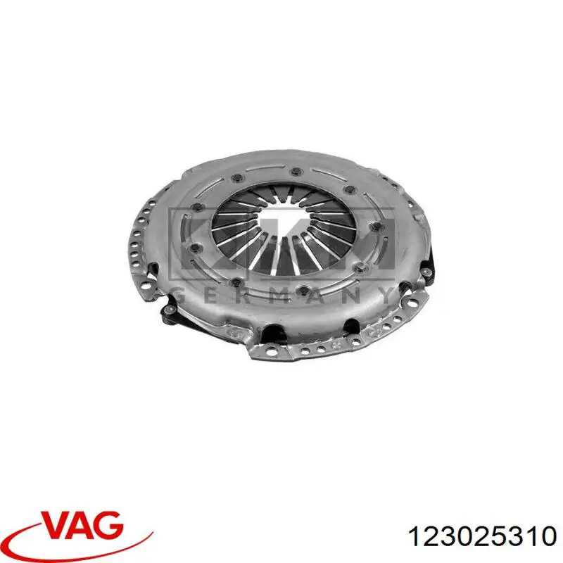 123025310 VAG plato de presion del embrague funcion