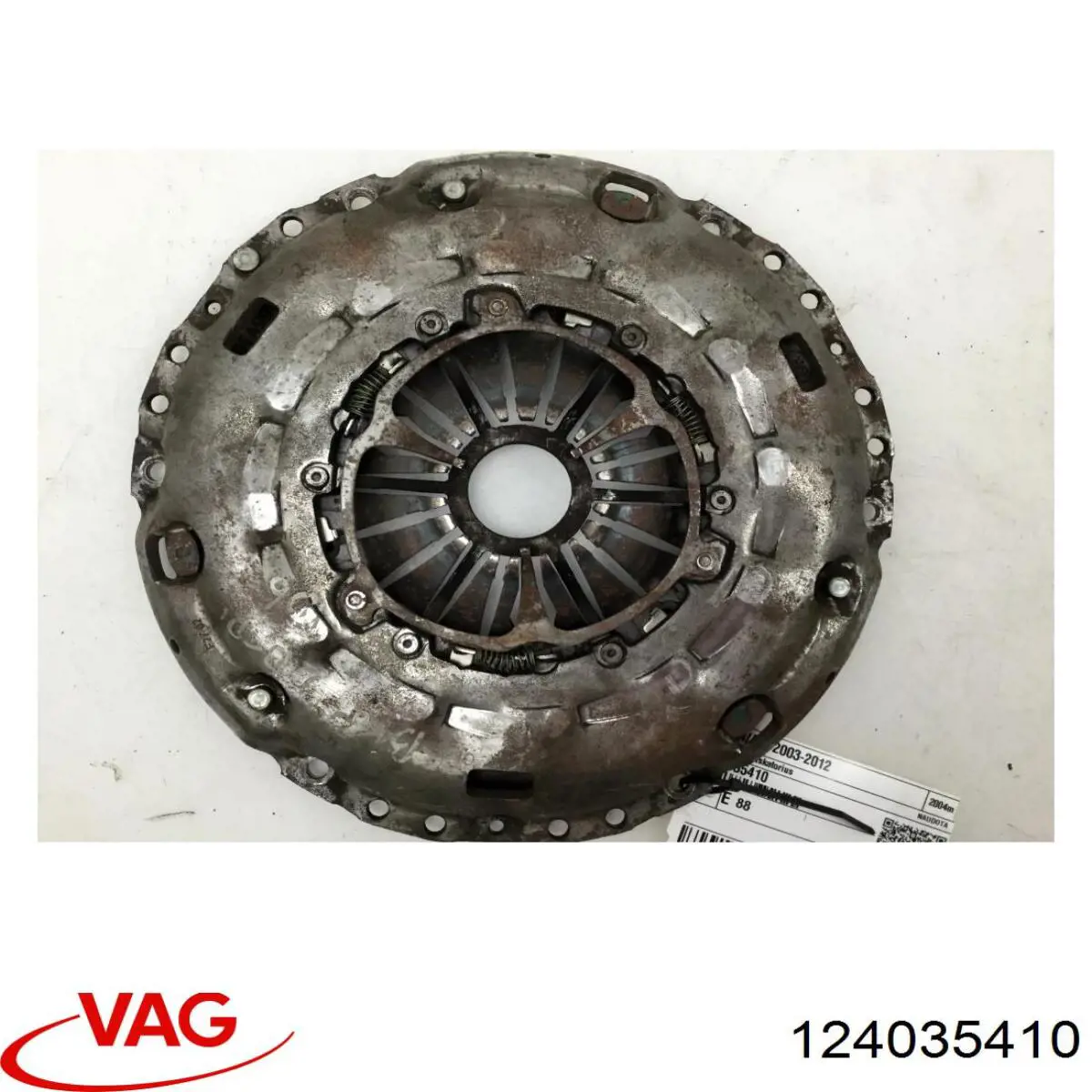 Comprar 124035410 VAG Plato de presión de embrague