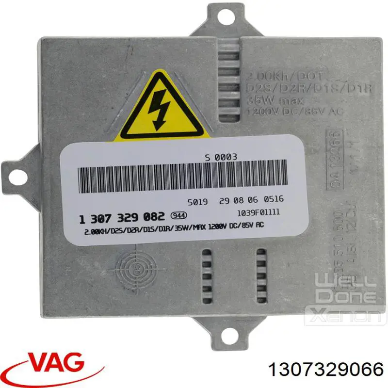 Unidad de control de xenón 1307329082 VAG