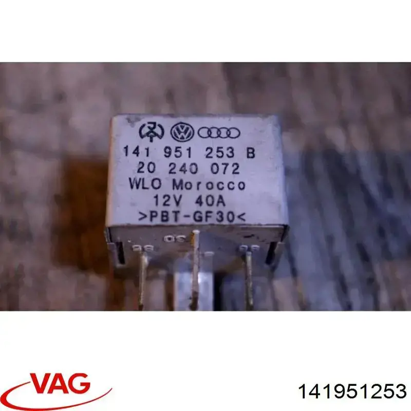 141951253 VAG Relé del aire acondicionado