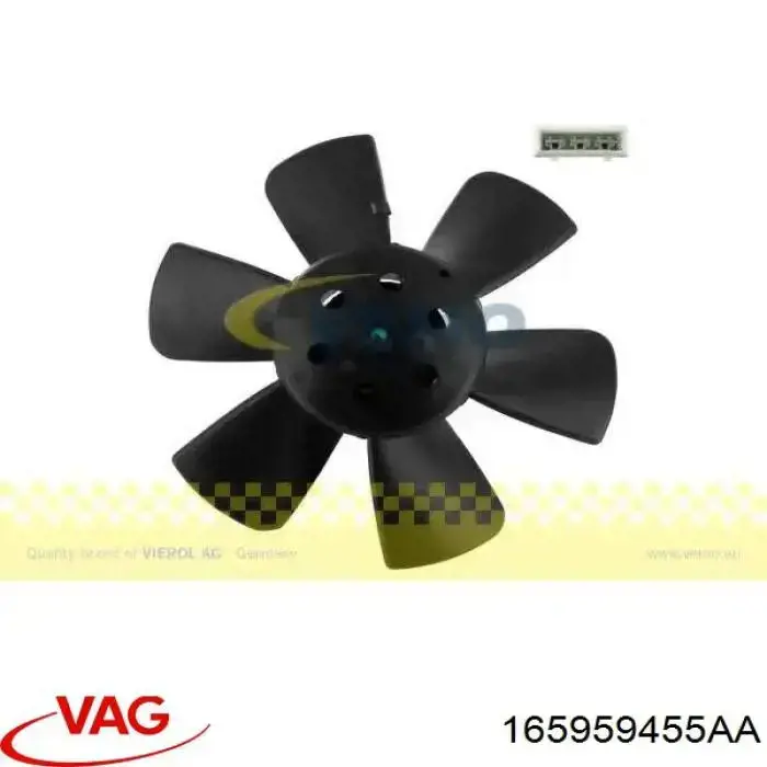 165959455AA VAG ventilador del motor